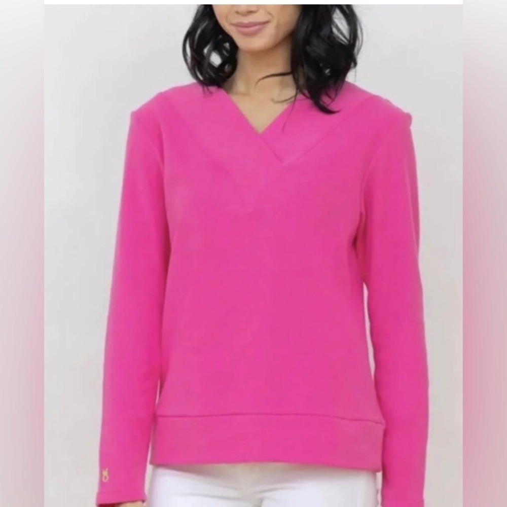 Pink Dudley Stephens Valley V-neck